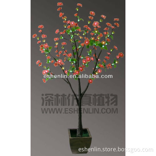 2017 new and wholesale outdoor lighted trees, led christmas tree